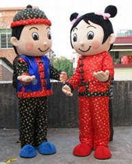jin tong yu nv mascot costume for adult