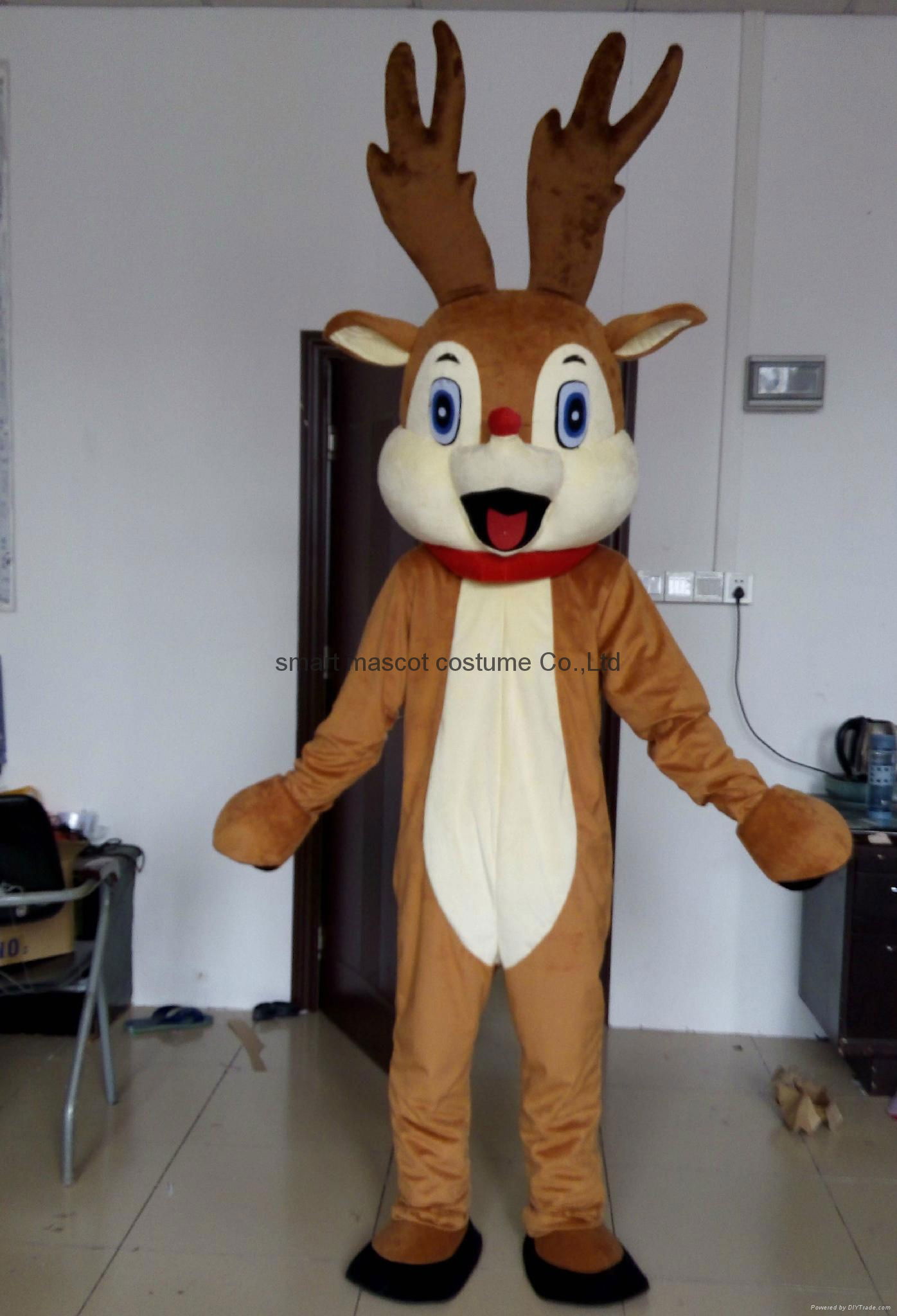 adult reindeer mascot costume