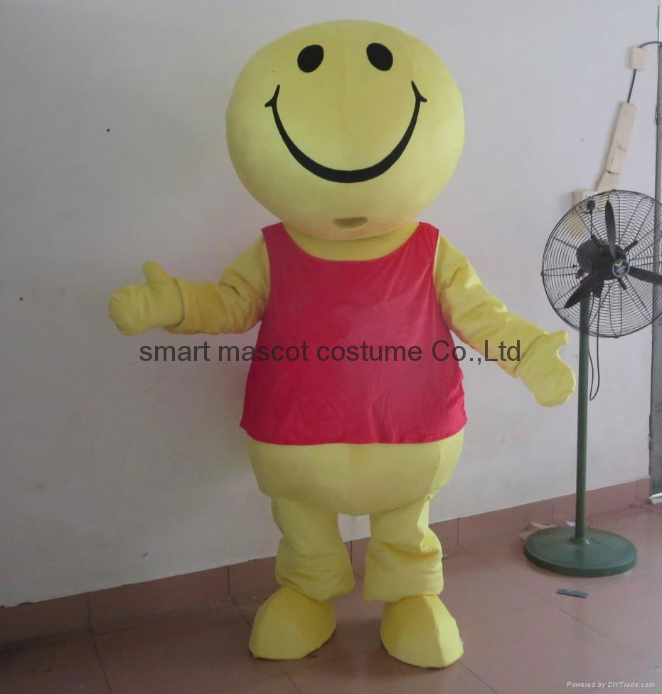 happy face mascot costumes