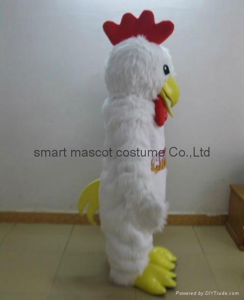 adult chicken mascot costume