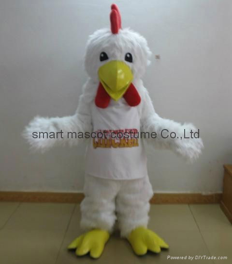 adult chicken mascot costume