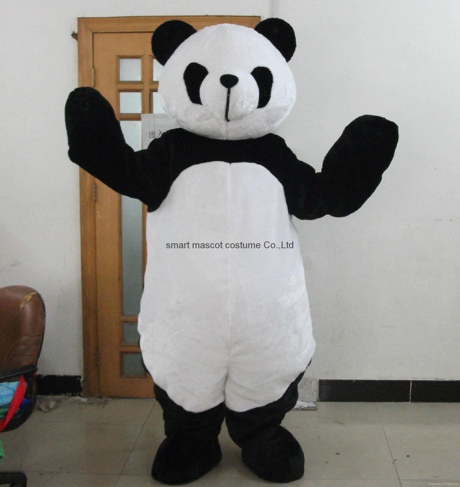 adult panda mascot costume