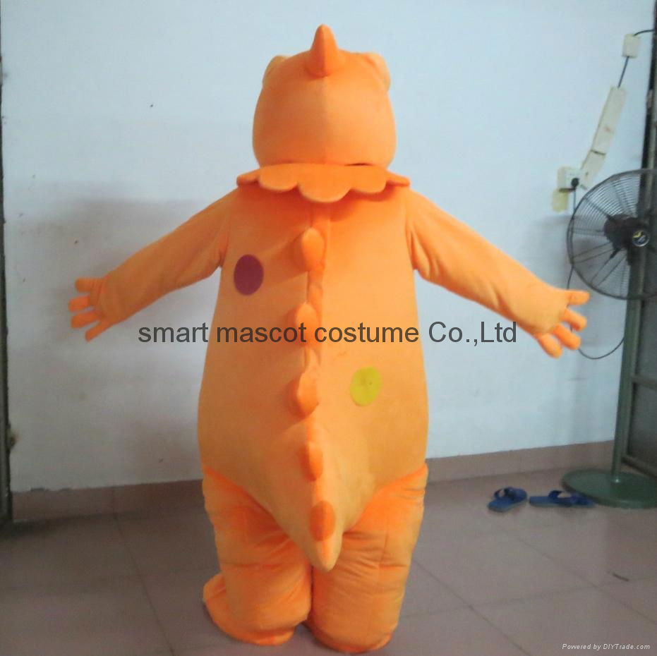 dinosaur cartoon mascot costume