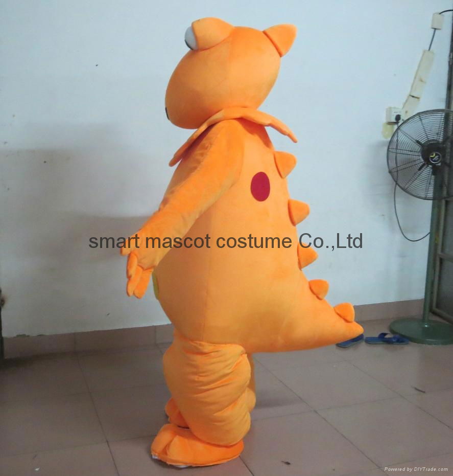 dinosaur cartoon mascot costume