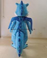 dinosaur mascot costume for adults