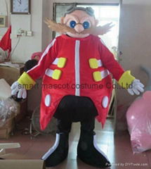 adult mascot costume dr.eggman