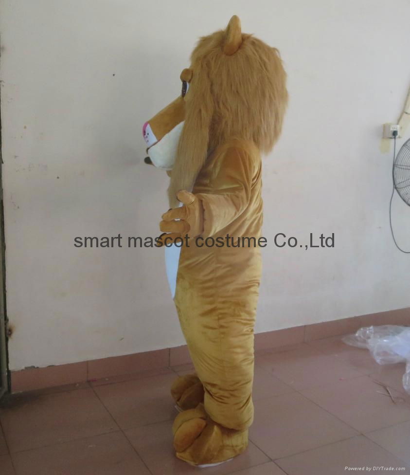 lion mascot costume