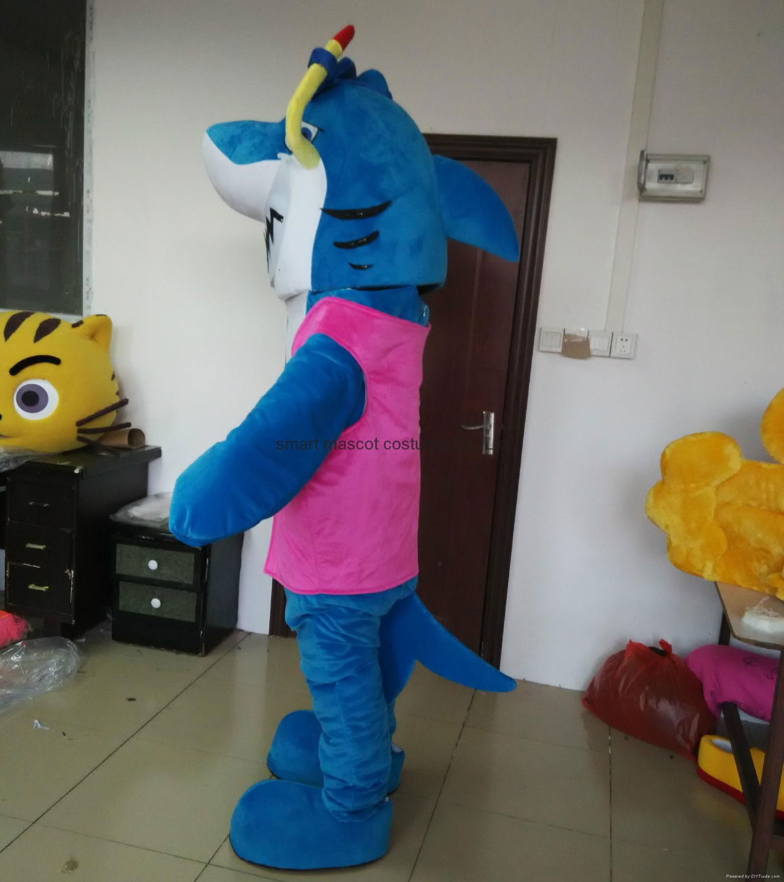 shark mascot costume