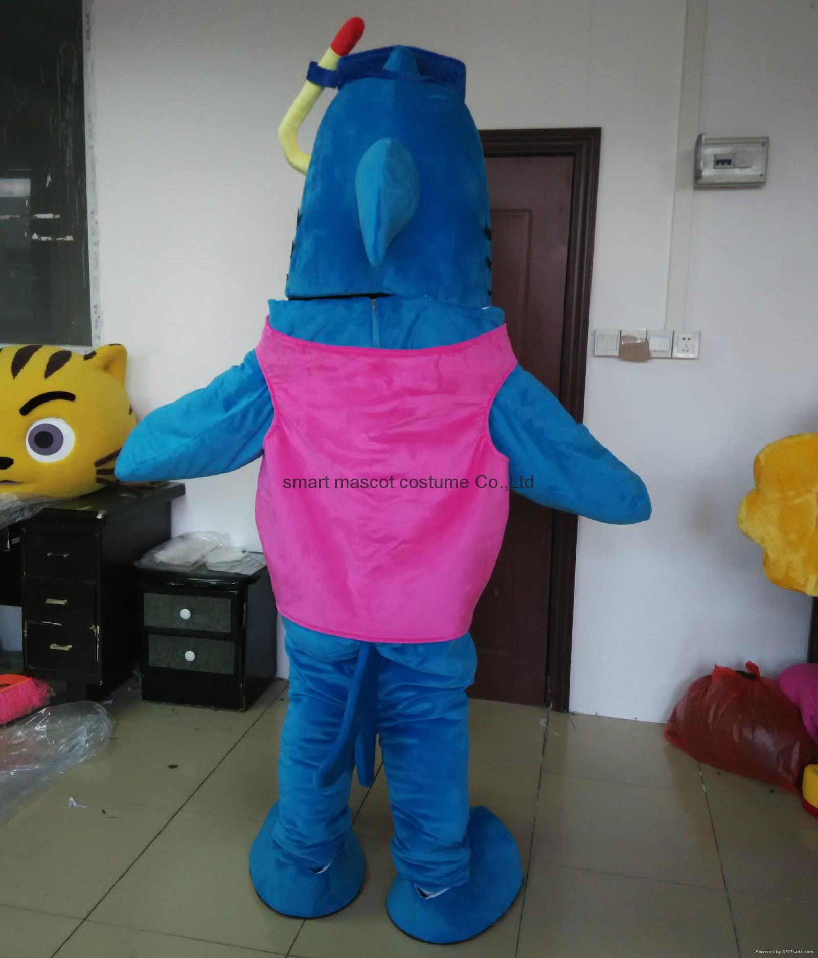 shark mascot costume