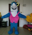 shark mascot costume