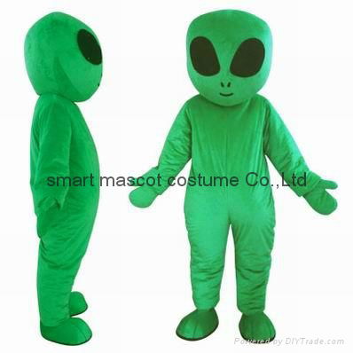 adult alien mascot costume