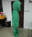 adult alien mascot costume