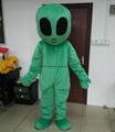 adult alien mascot costume