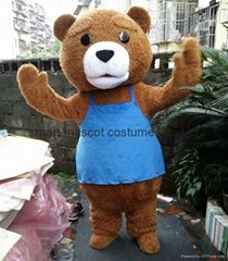 teddy bear mascot costume