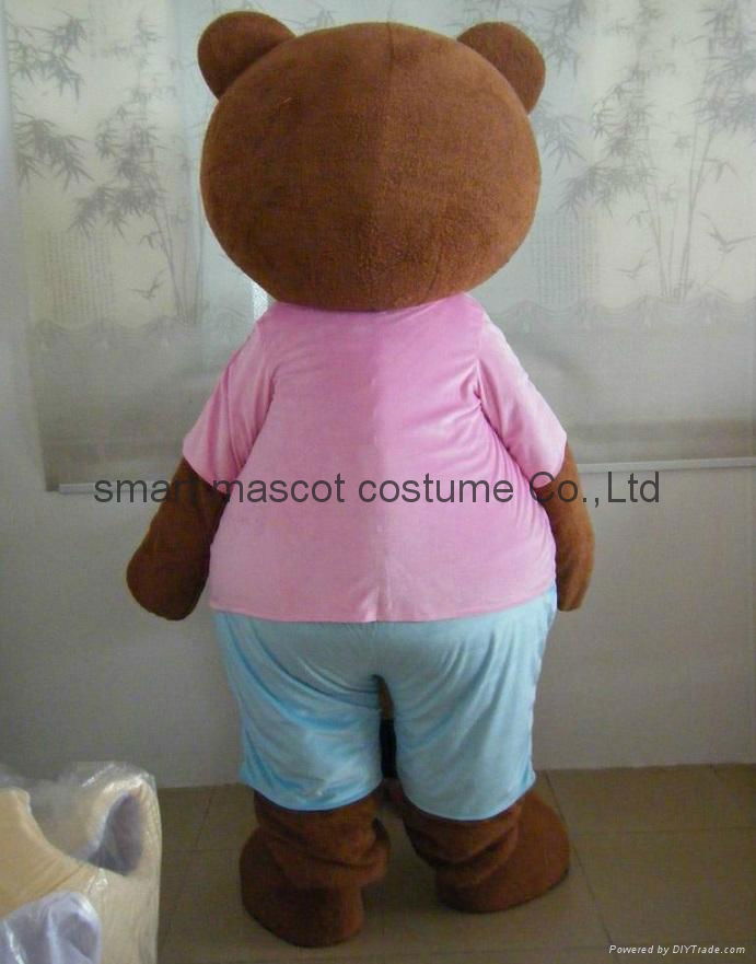 teddy bear mascot costume