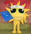 sun mascot costume