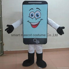 mobile phone mascot costume