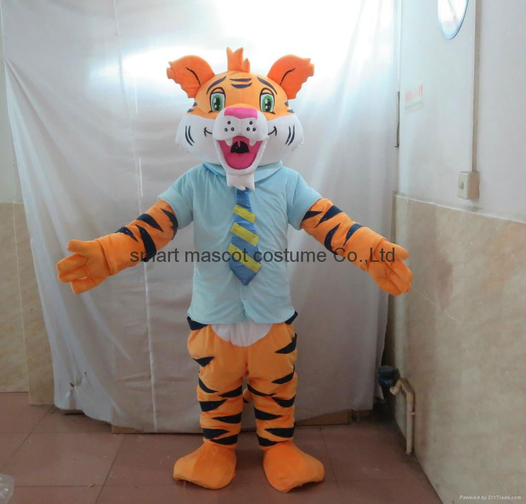 adult tiger mascot costume