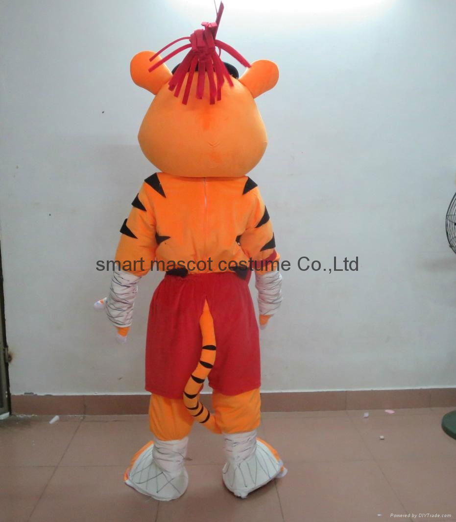 adult tiger mascot costume