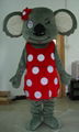 adult koala mascot costume