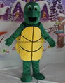 green turtle mascot costume