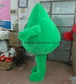 green water drop mascot costume adult water drop costume