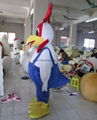 adult rooster mascot costume