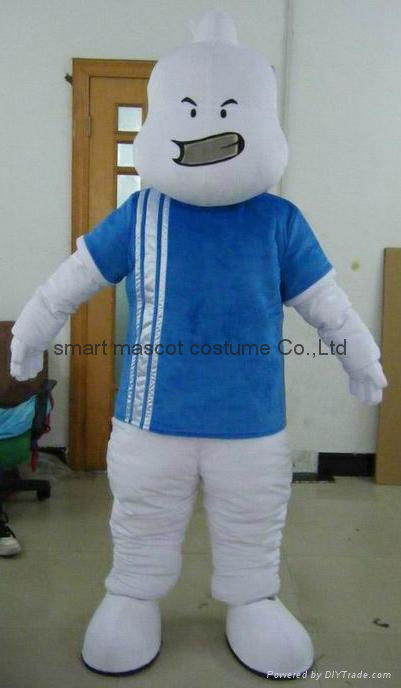 adult ghost mascot costume