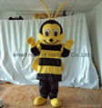 adult honeybee mascot costume bee mascot