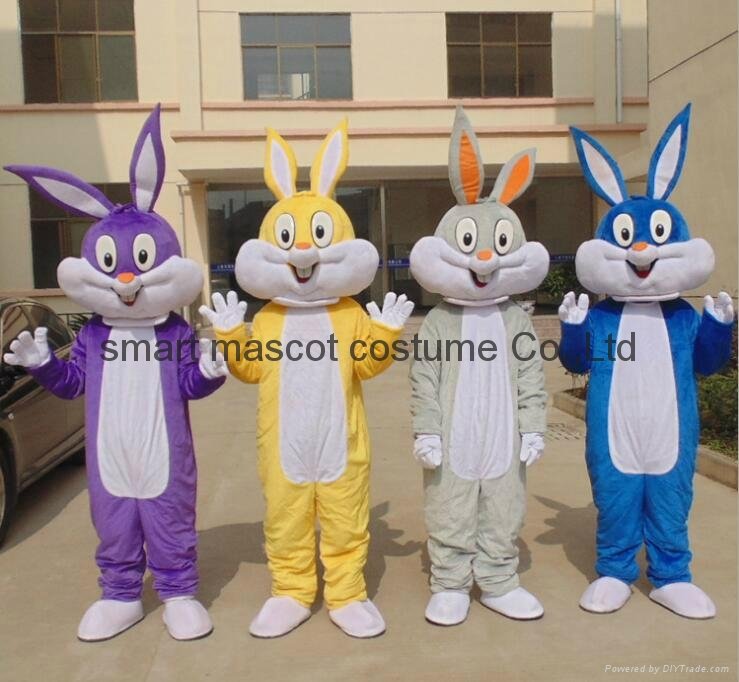adult easter rabbit bunny mascot costume
