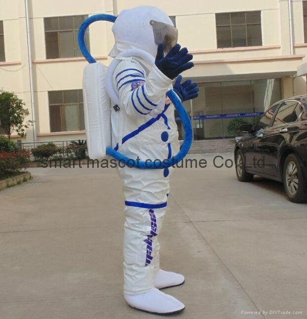 astronaut mascot adult spaceman costume 2