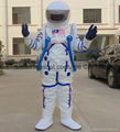 astronaut mascot adult spaceman mascot