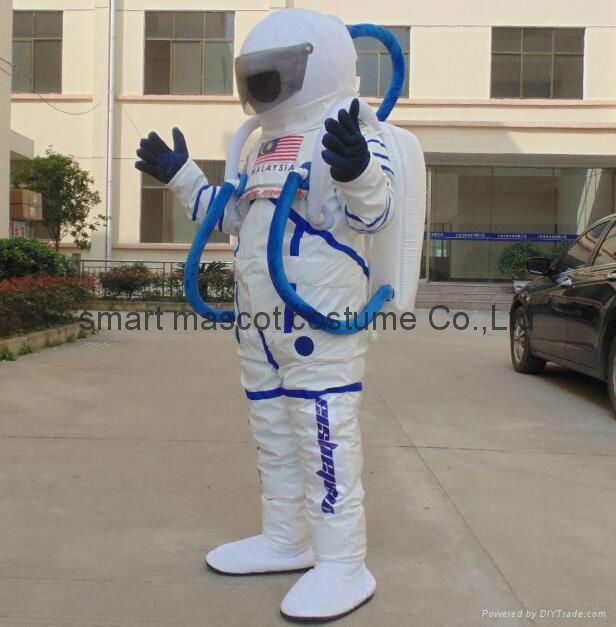 astronaut mascot adult spaceman costume 5