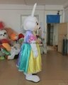 adult easter bunny mascot costume