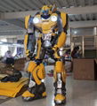 The Beatles cosplay transformers bumble bee robot costume 1