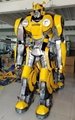 The Beatles cosplay transformers bumble bee robot costume