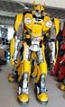 The Beatles cosplay transformers bumble bee robot costume 5