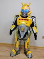 mecha suit anime robot costume with lights for kids to wear