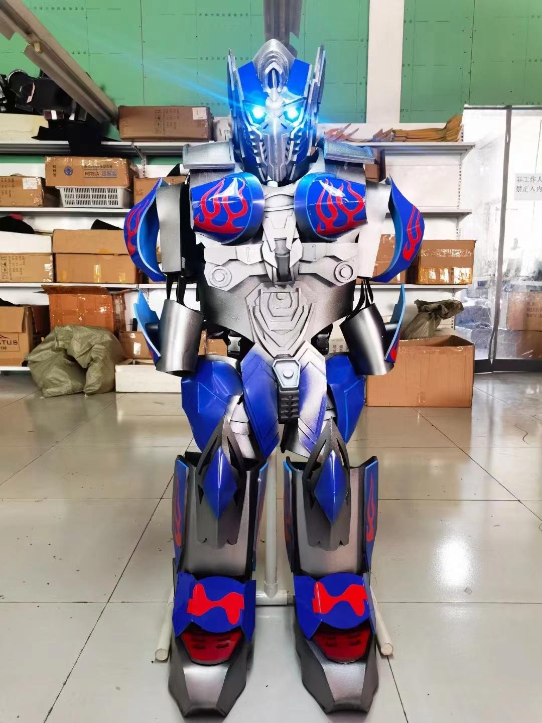 children transformers robot cosplay costume for birthday part 3