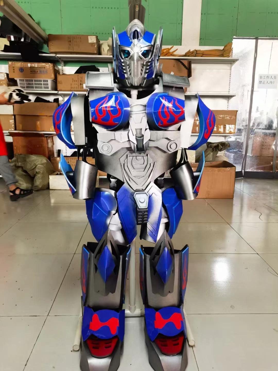 children transformers robot cosplay costume for birthday part 4