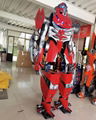 giant Mecha robot costume adult mech cosplay costume with LED lights 10