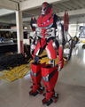 giant Mecha robot costume adult mech cosplay costume with LED lights