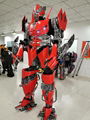 giant Mecha robot costume adult mech cosplay costume with LED lights 2