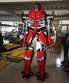 giant Mecha robot costume adult mech cosplay costume with LED lights