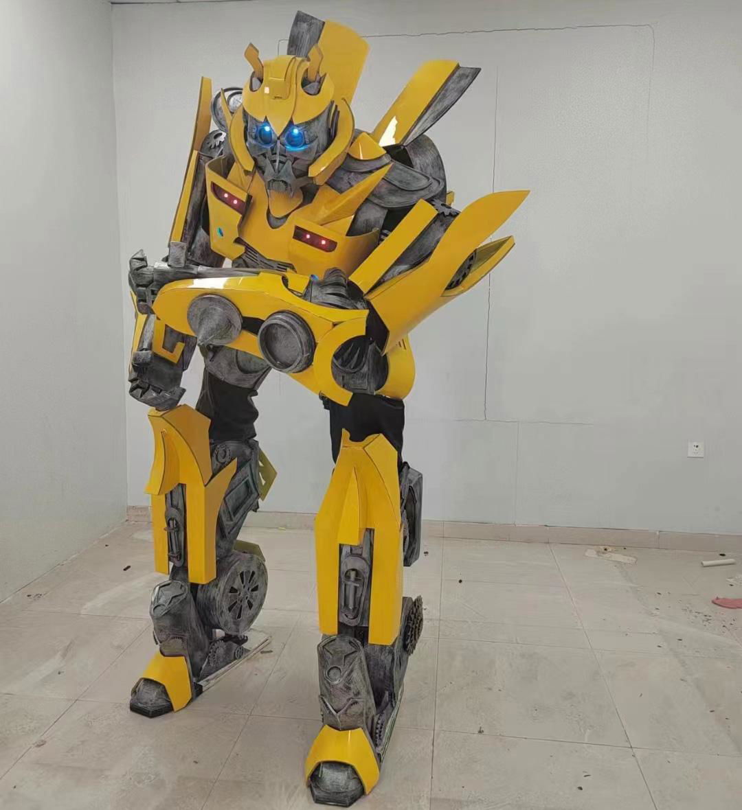 adult Mecha robot costume 2