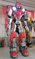 red robot mecha cosplay costume for adults