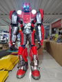 red robot mecha cosplay costume for adults