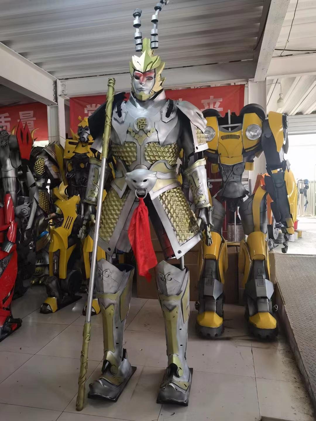 custom mecha robot cosplay costume sun wukong 2