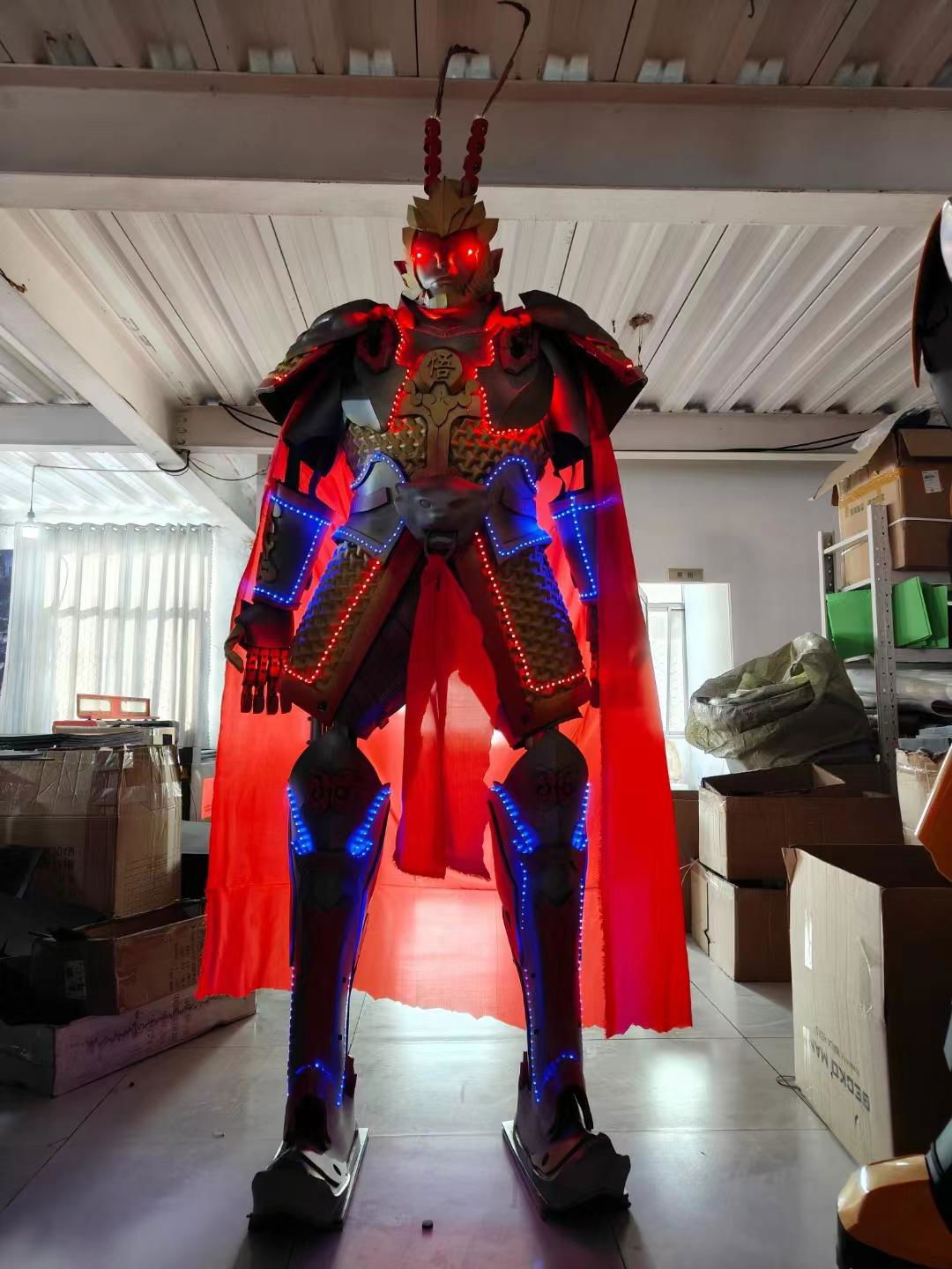LED robot costume cosplay transformers megatron costume 2