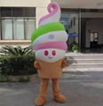 custom ice cream mascot costume